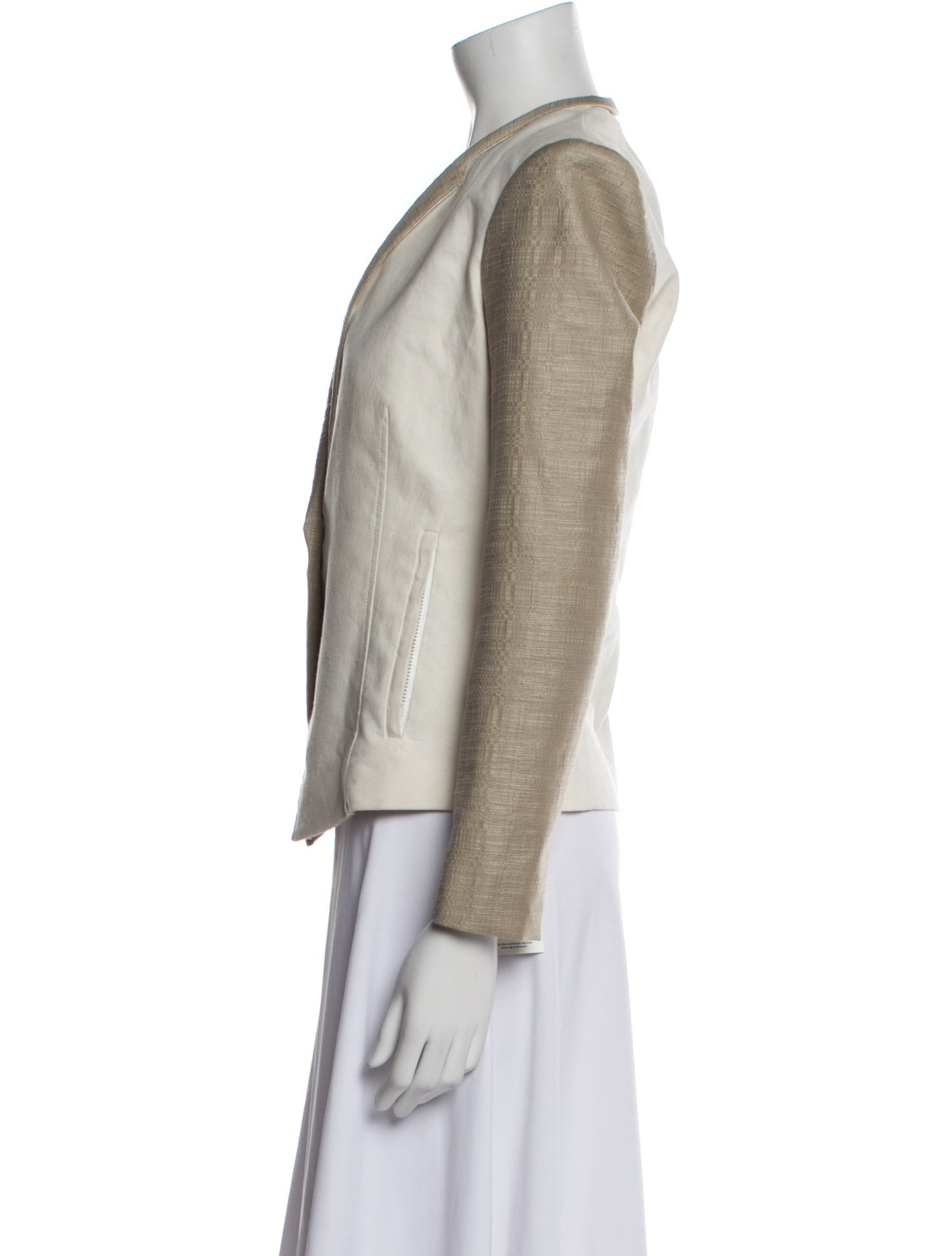 Helmut Lang Colorblock Pattern Blazer